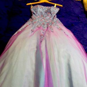 Alfred Angelo Beaded Formal Gown